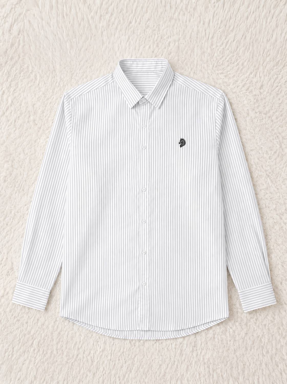Craftedlinen Men White Casual Shirt - Image 2