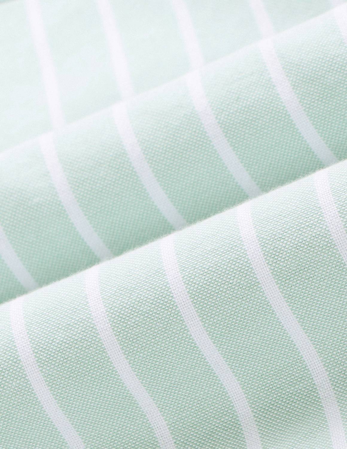 U.S. POLO ASSN. Men Green Striped Casual Shirt - Image 4