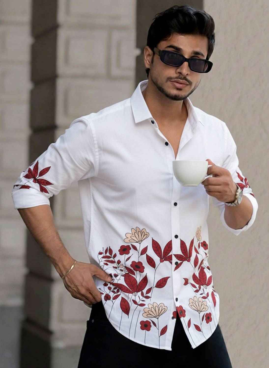 ZONANZA Men Multicolor Printed Shirt - Image 3