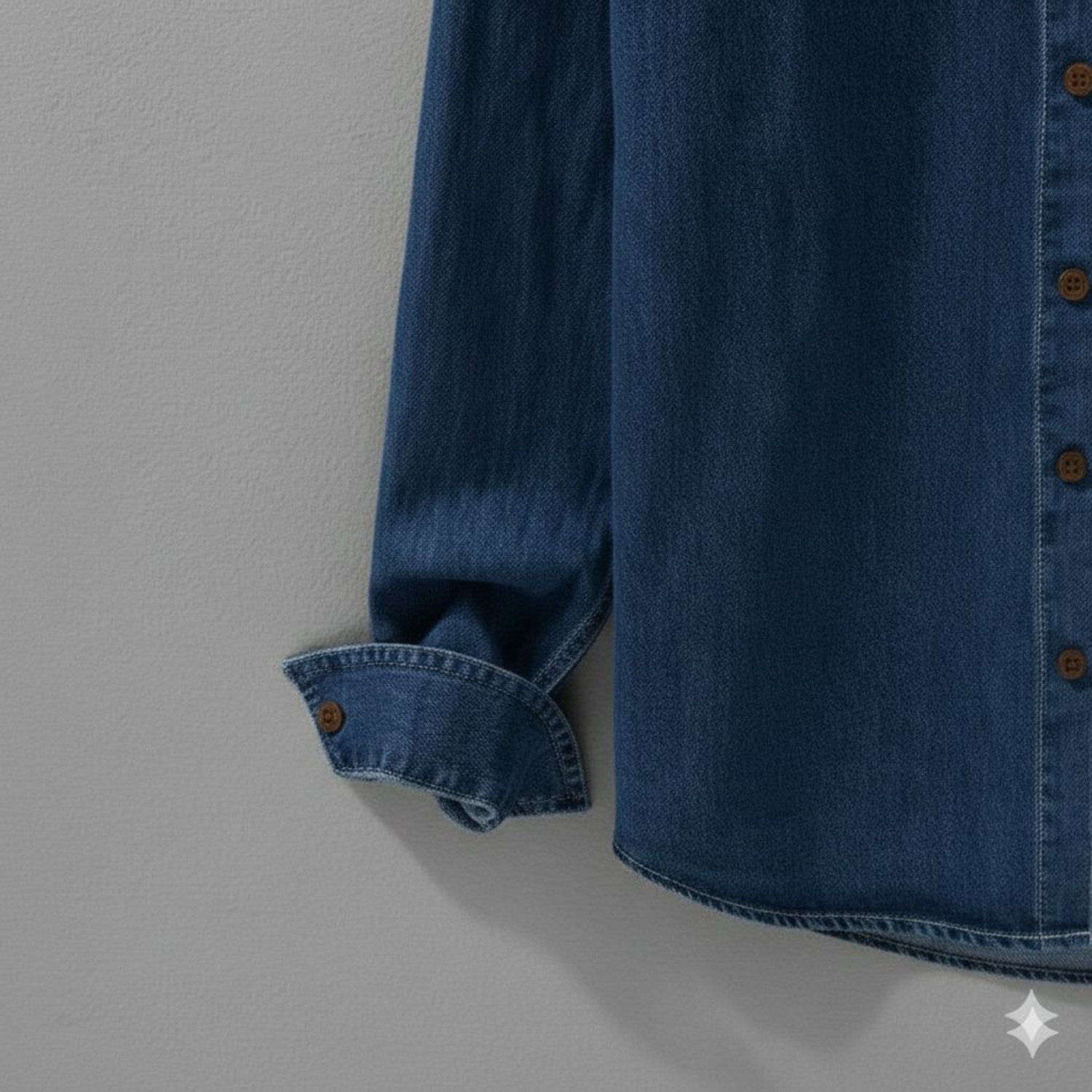 Image of GLORISTAR Men Solid Casual Blue Shirt