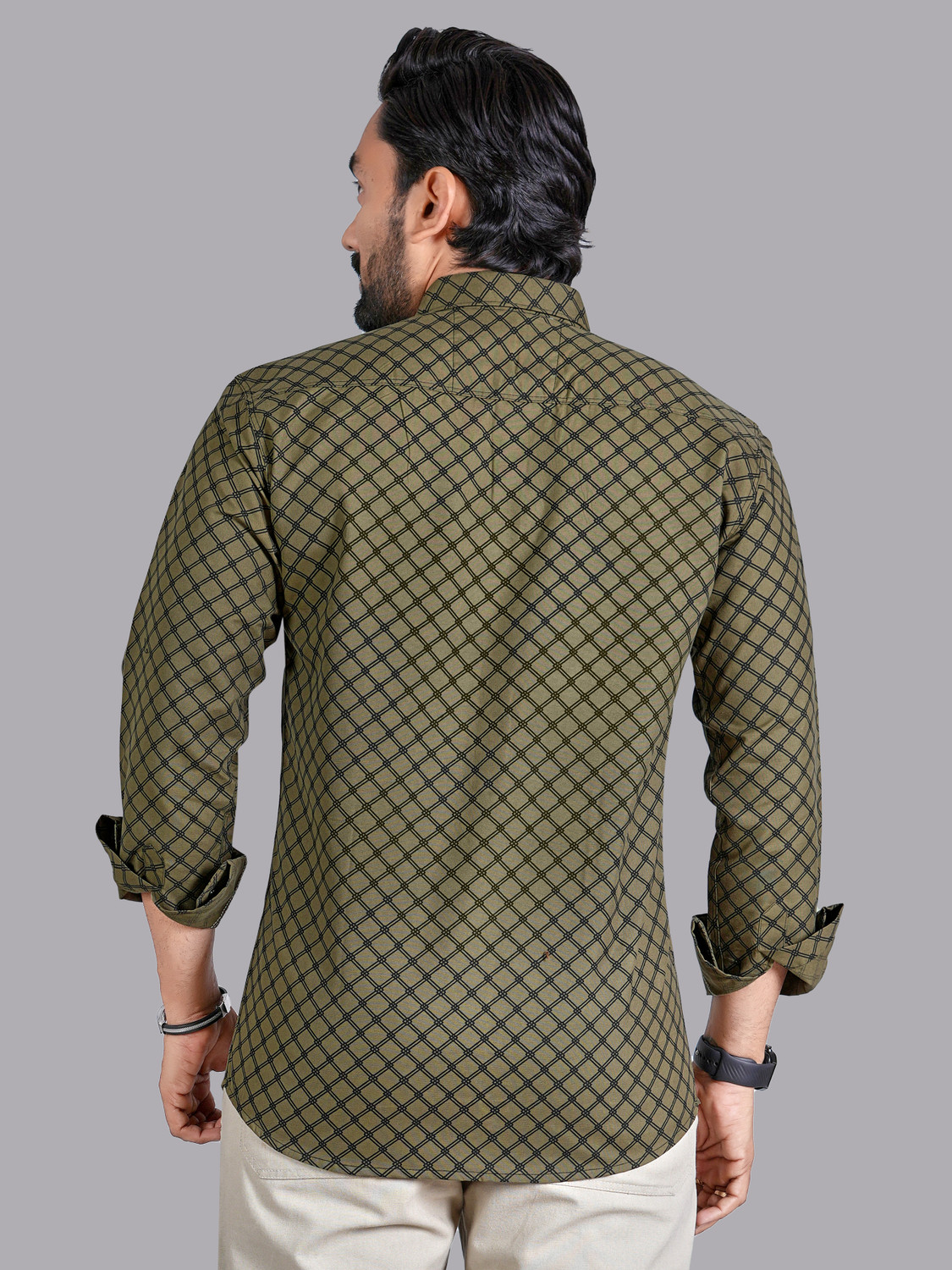 Image of METRONAUT Men Printed Casual Multicolor Shirt