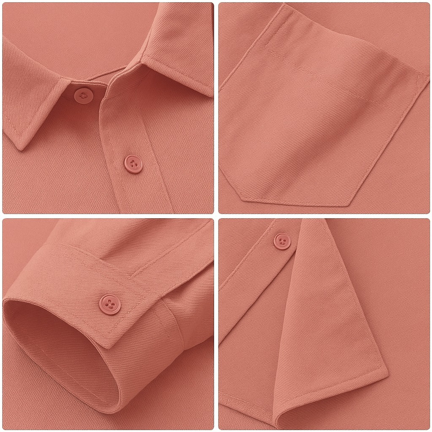 Image of MORLY Men Solid Casual Orange Shirt
