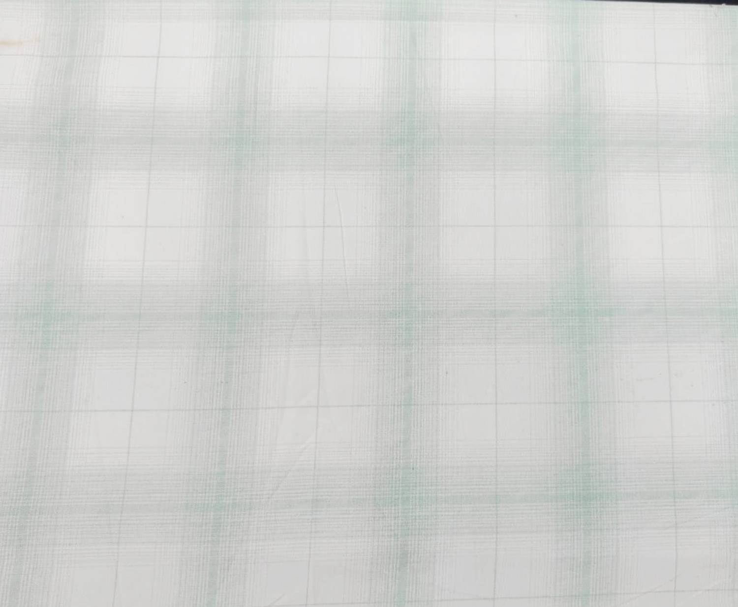 S-LINE Men Checkered Light Green Shirt - Image 3