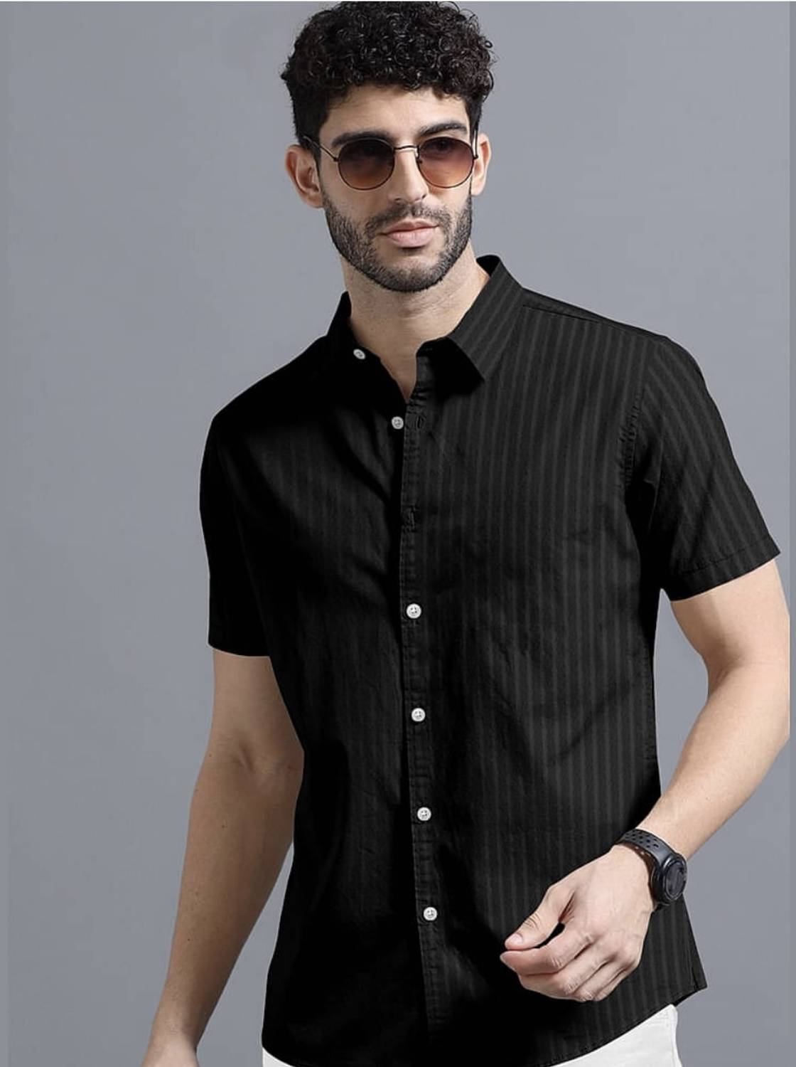 CAREERING｜PLACEBO301 indicare Men Self Design Casual White Shirt - Buy indicare Men