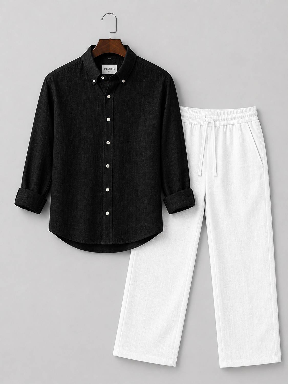 MENHILLS Shirt Pant Co-ords Set - Image 1