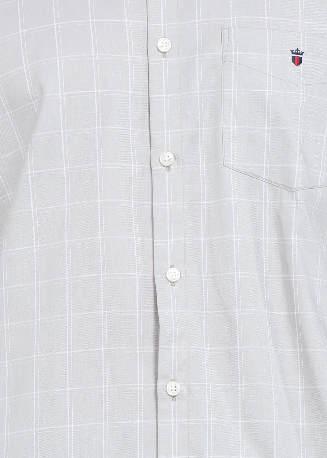 Image of Louis Philippe Sport Men Slim Fit Checkered Casual Shirt