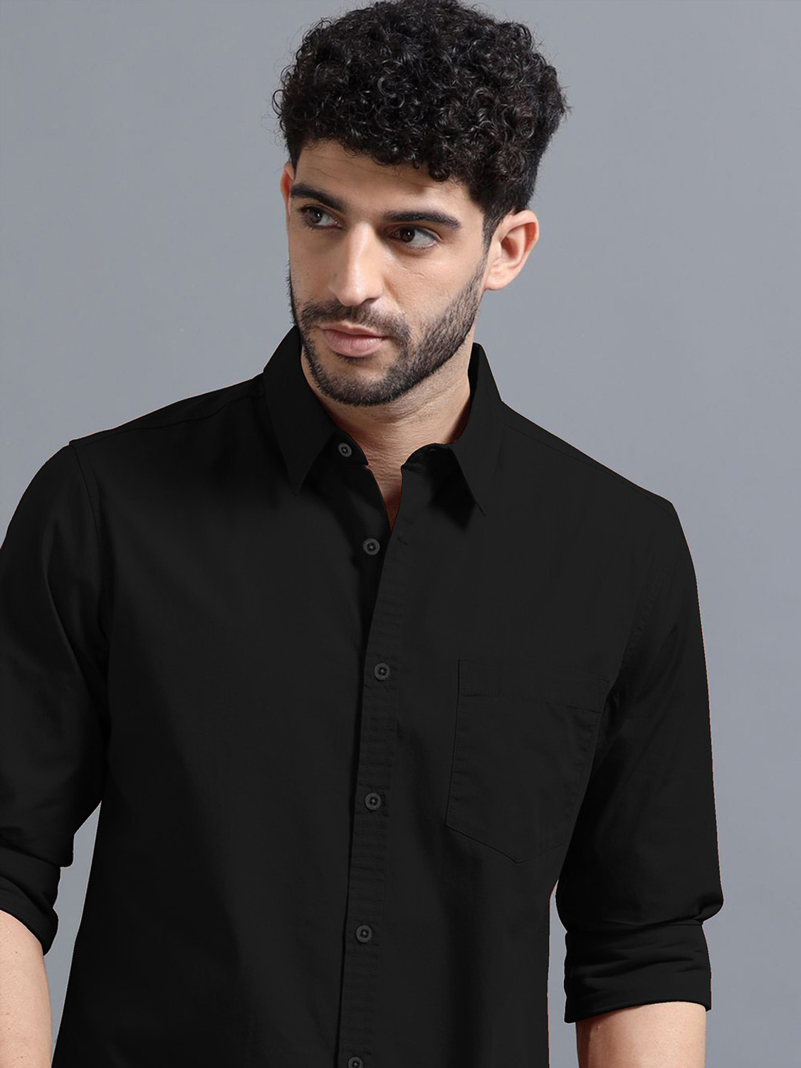 Image of METRONAUT Men Solid Casual Multicolor Shirt