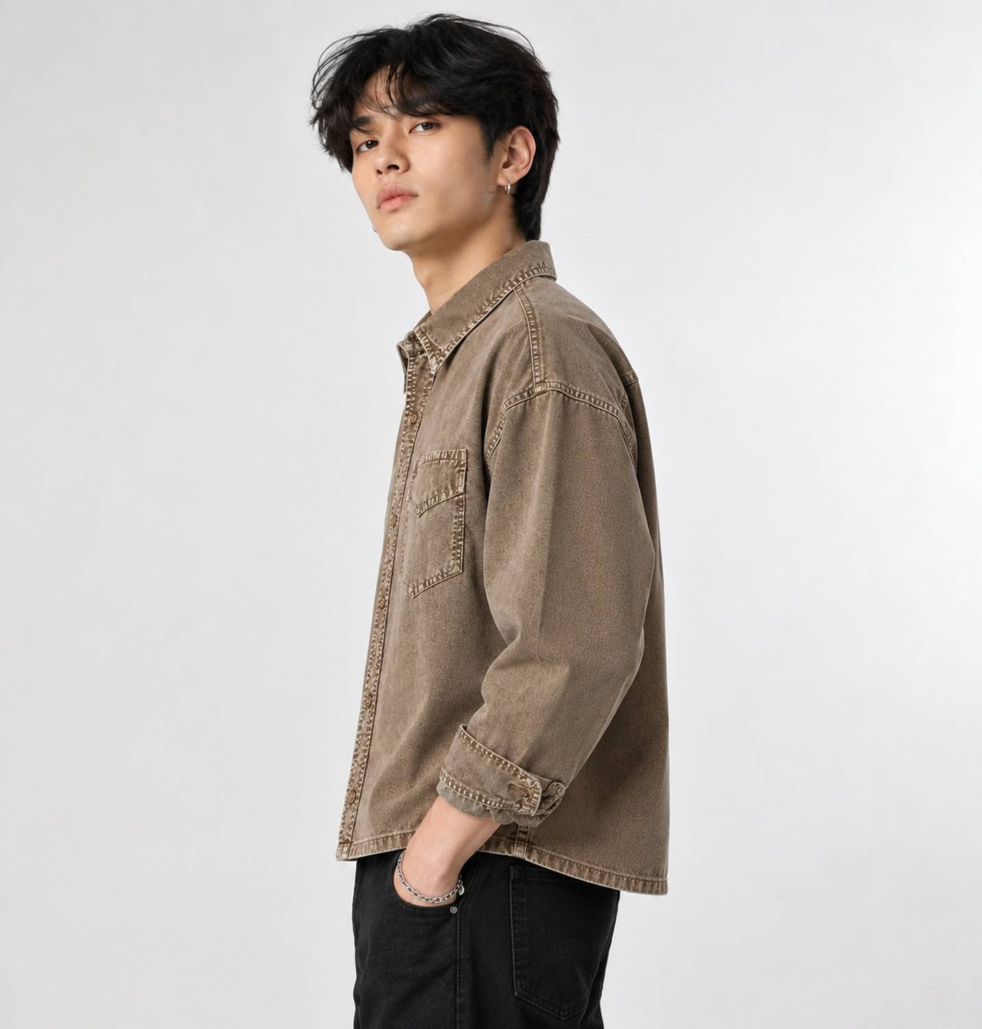 youngtrends Men Brown Casual Shirt - Image 3