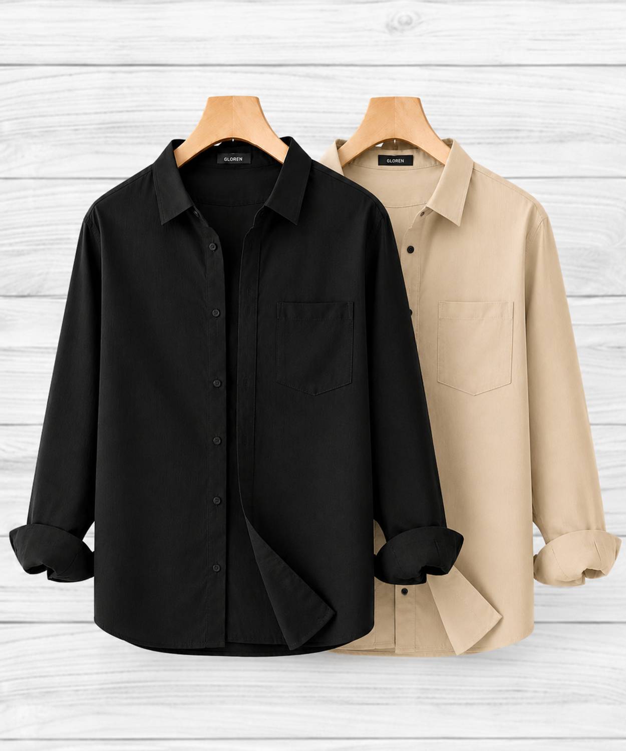 GLOREN Men Multicolor Casual Shirt - Image 1