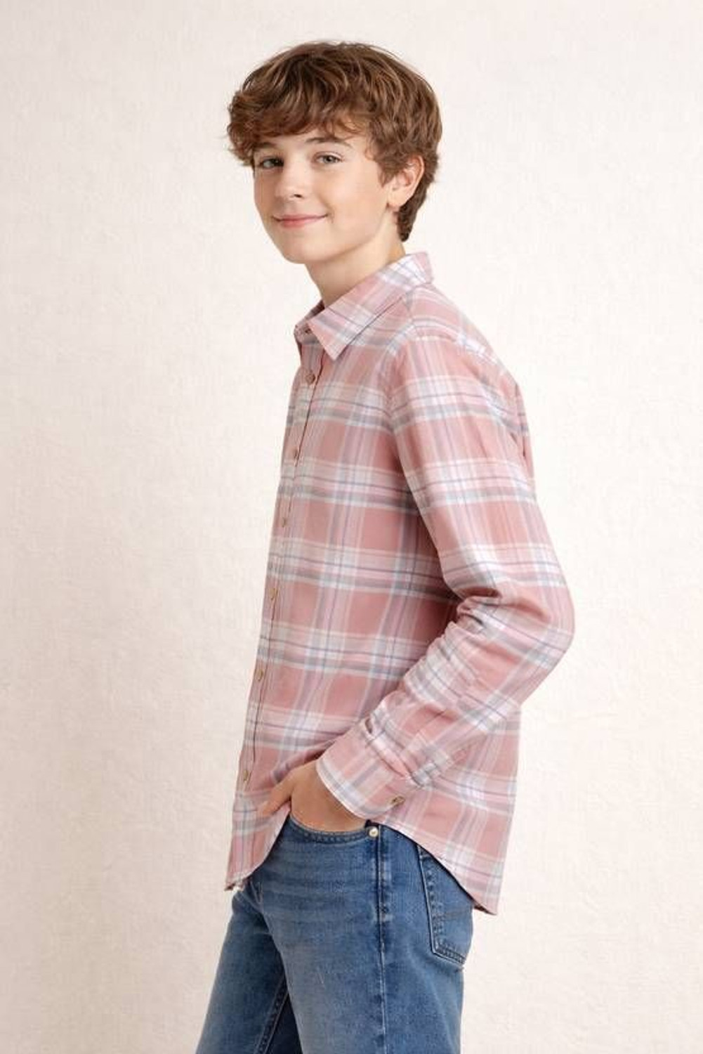 Image of KILLER Boys Checkered Casual Multicolor Shirt