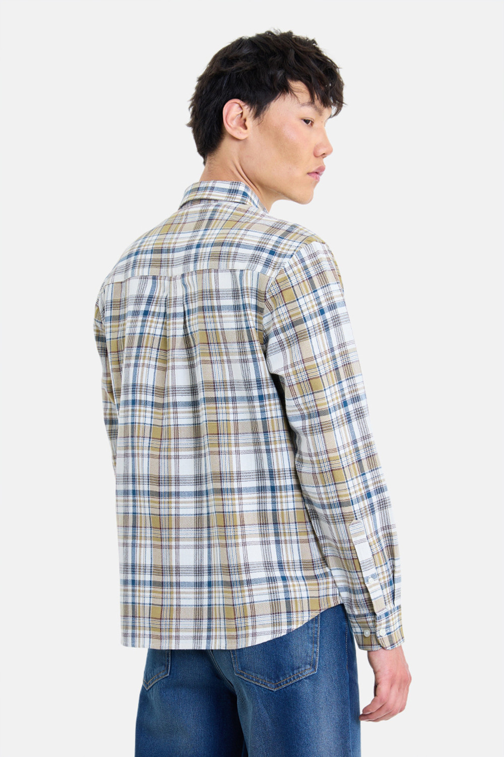 Image of Snitch Men Checkered Casual Multicolor Shirt