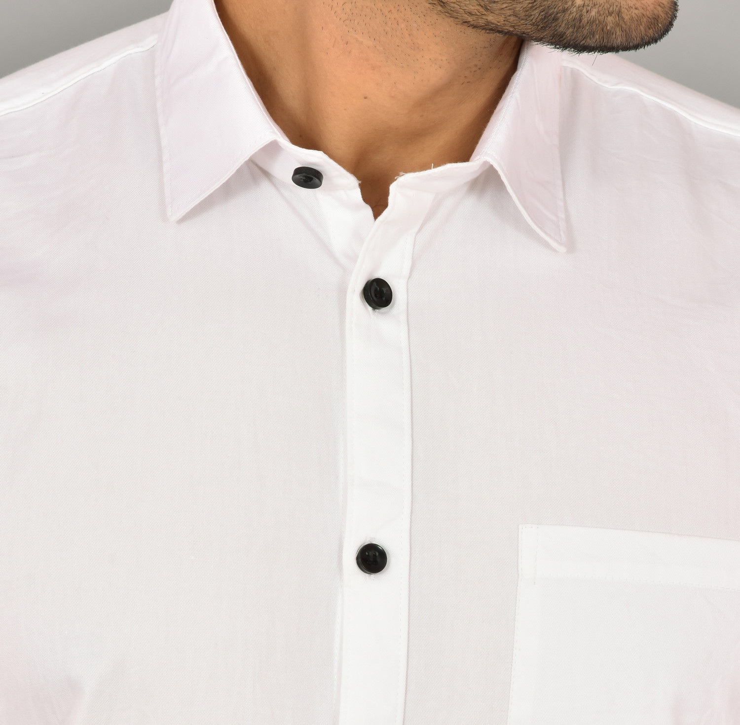 Image of HEMS Men Solid Casual Multicolor Shirt
