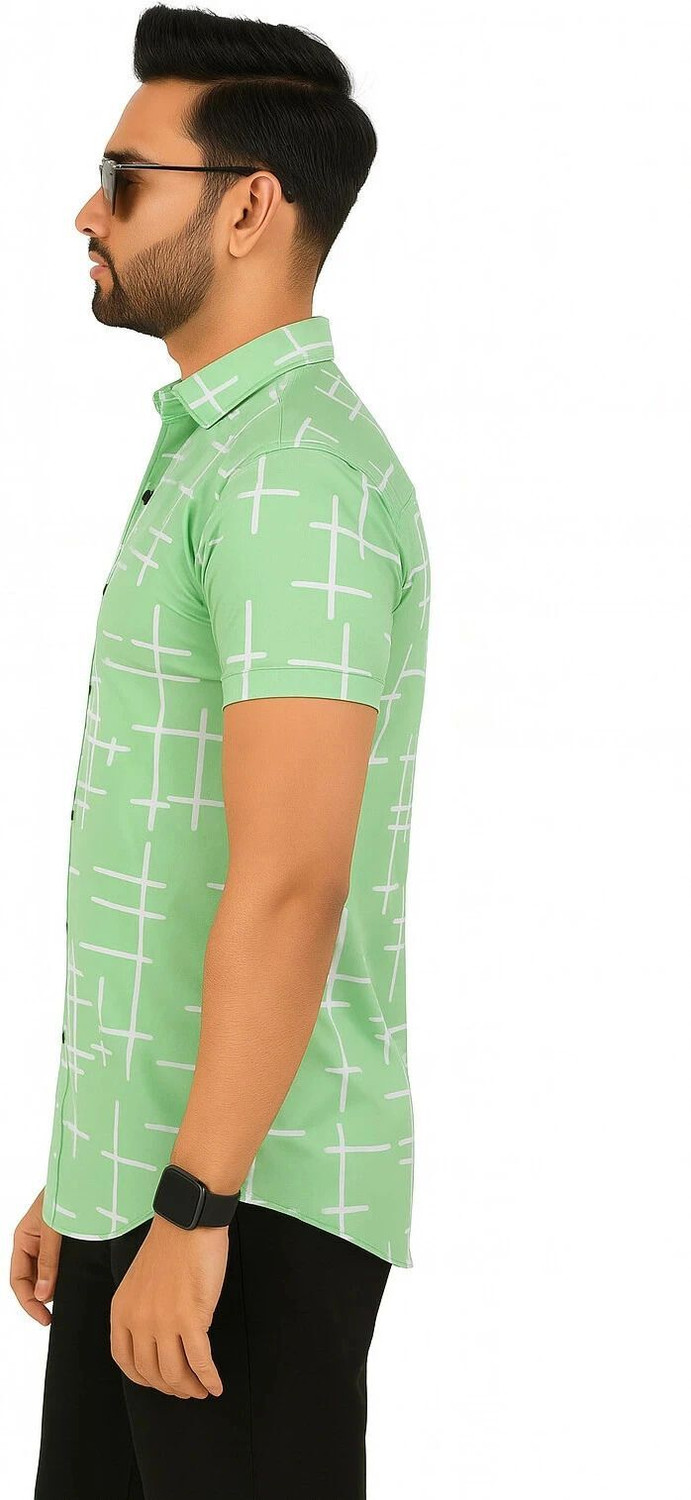 volt green men's shirt