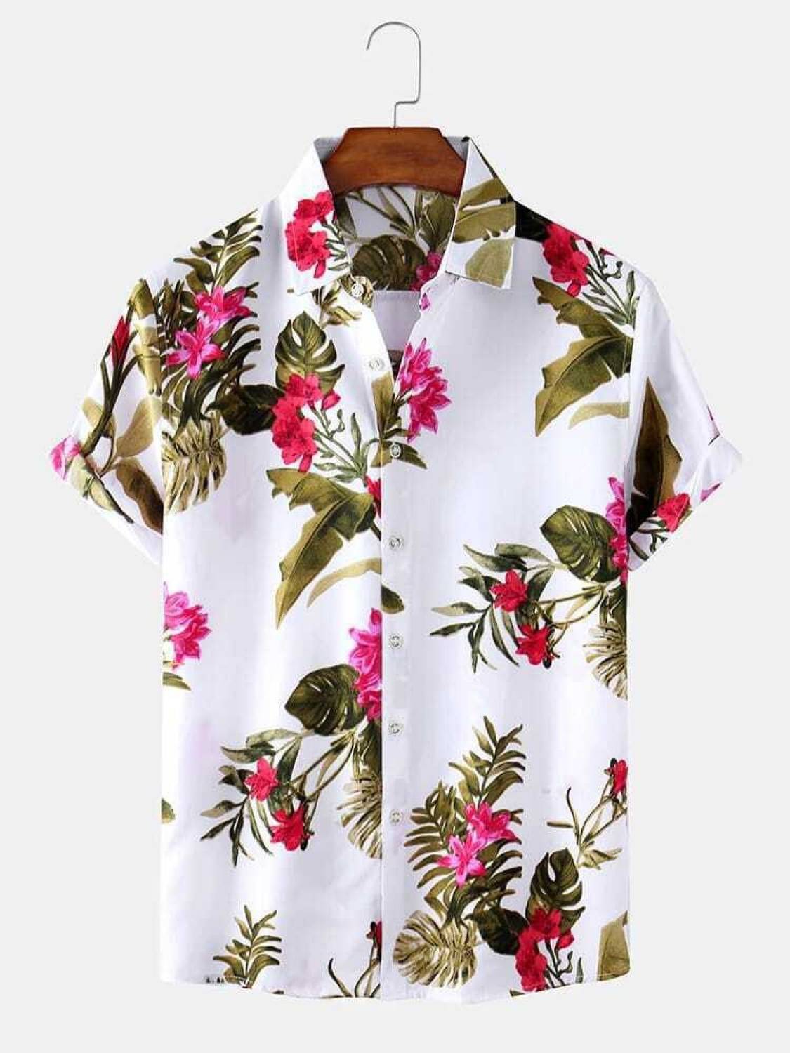 Qlonz store Men Regular Fit Solid Spread Collar Casual Shirt