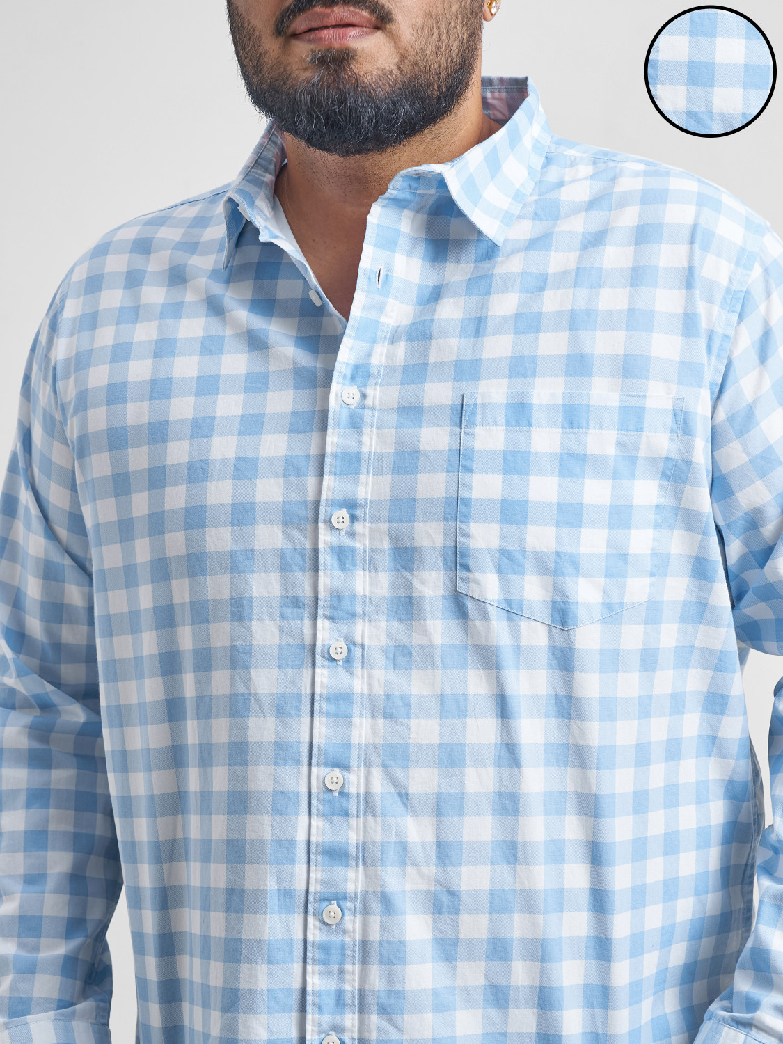 Image of HIGHLANDER Men Checkered Casual Multicolor Shirt