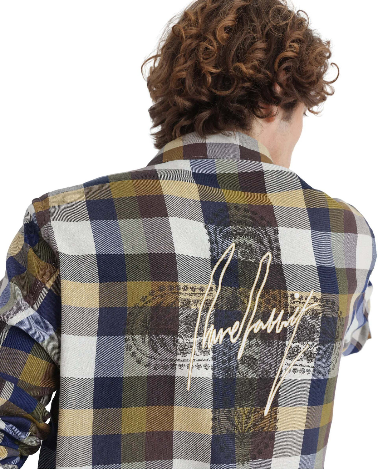 Image of RARE RABBIT Men Checkered Casual Multicolor Shirt