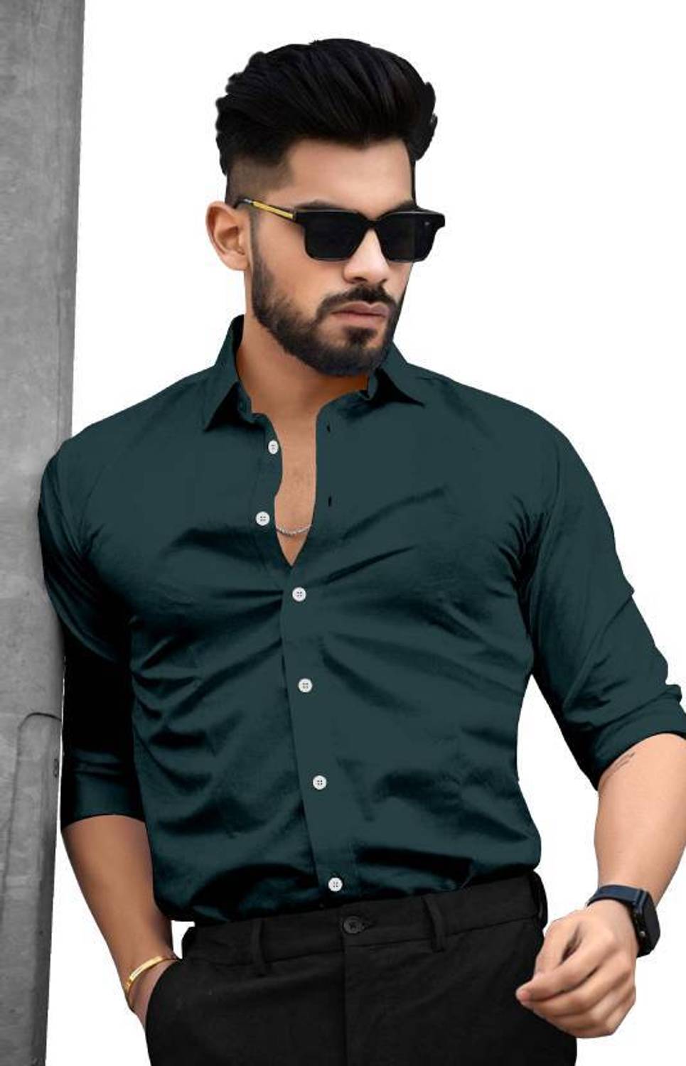 GLOREN Men Multicolor Casual Shirt - Image 2