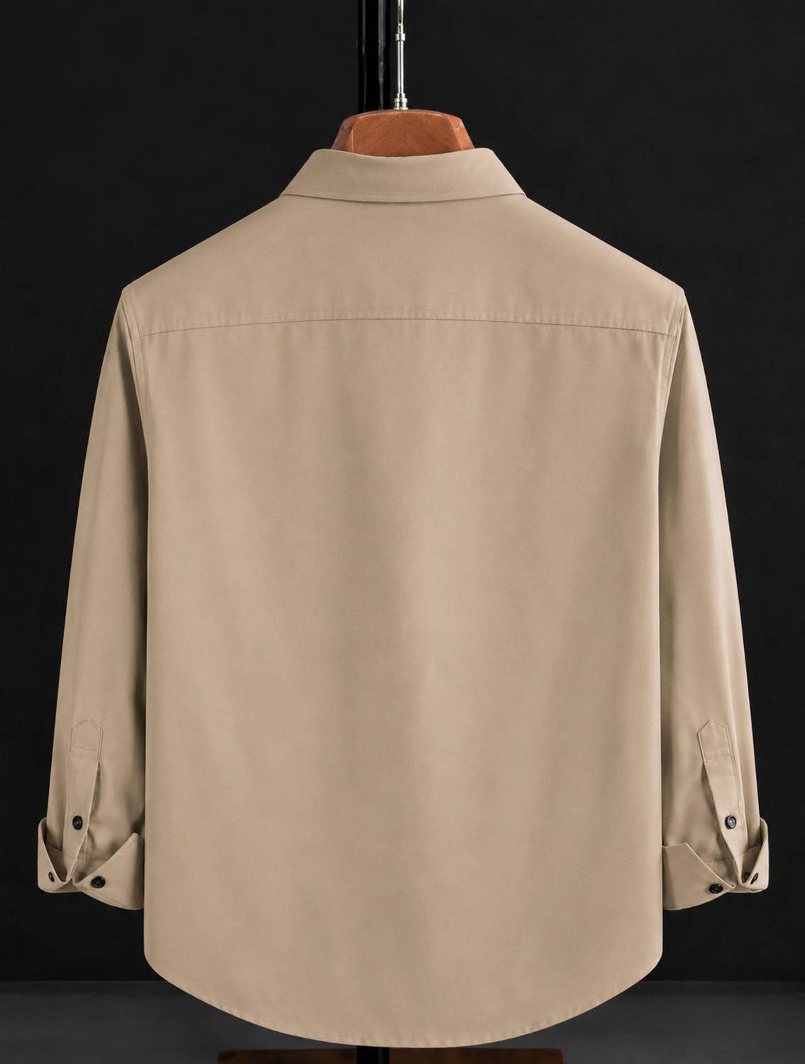 Marmic Fab Men Beige Casual Shirt - Image 2