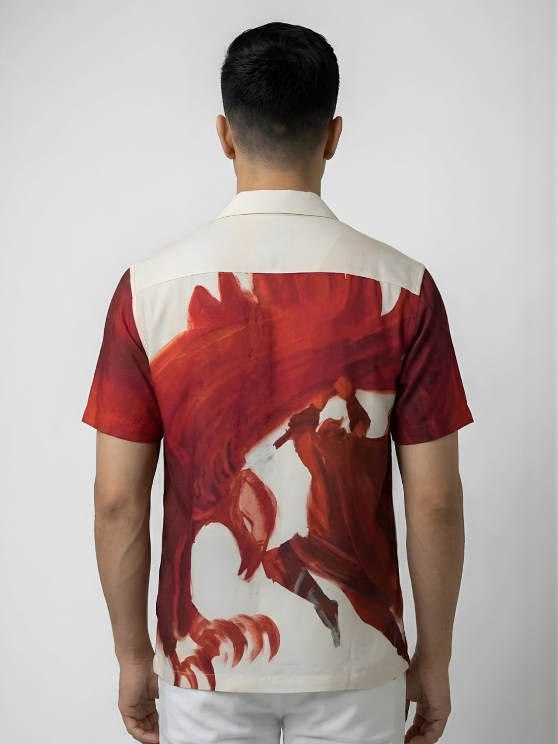 Image of MyDesignation Men Graphic Print Party Multicolor Shirt