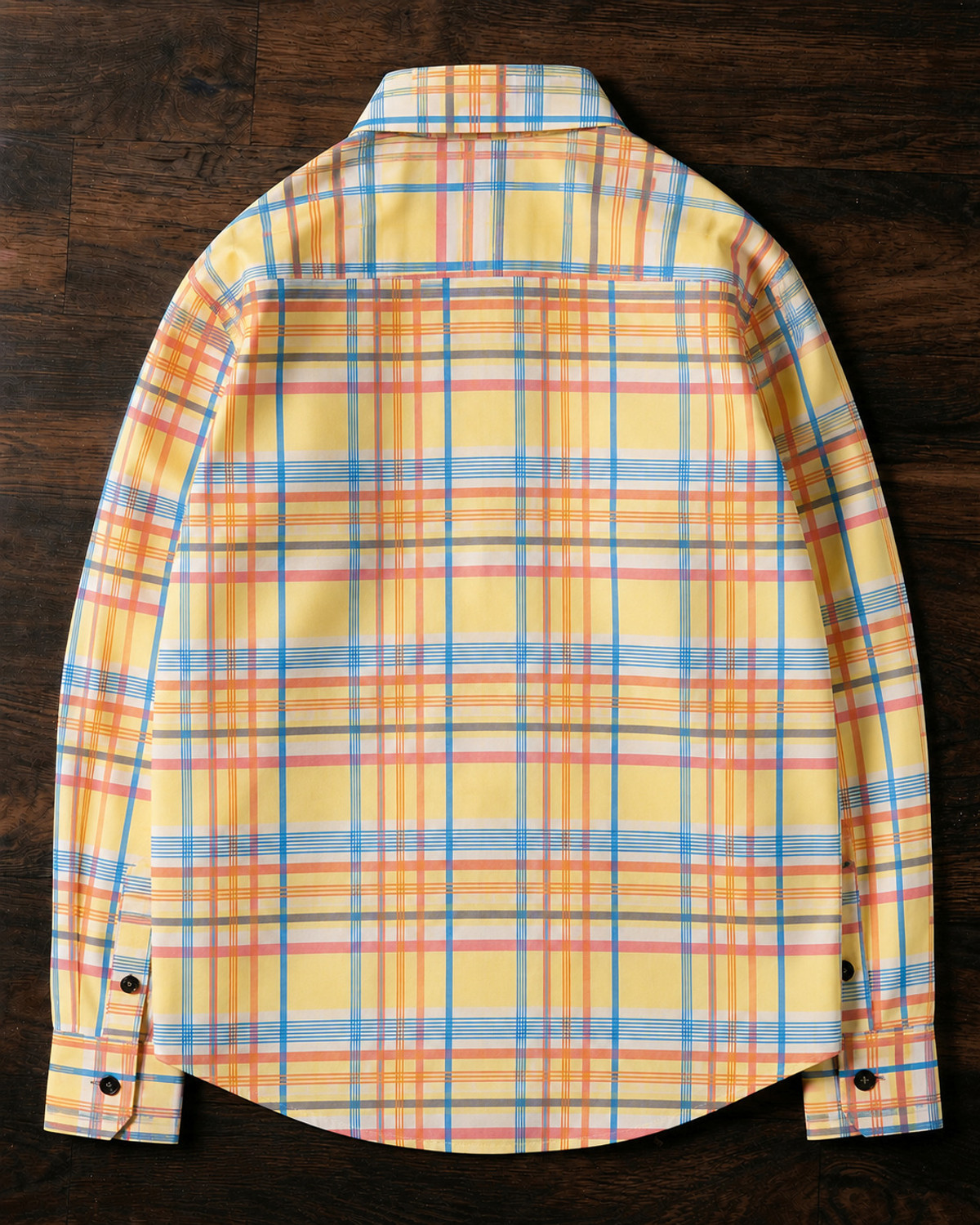 Image of Lyphy Men Checkered Casual Multicolor Shirt