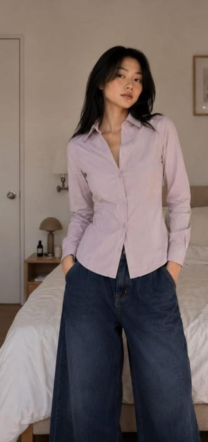 Image of Asteva Women Solid Casual Purple Shirt