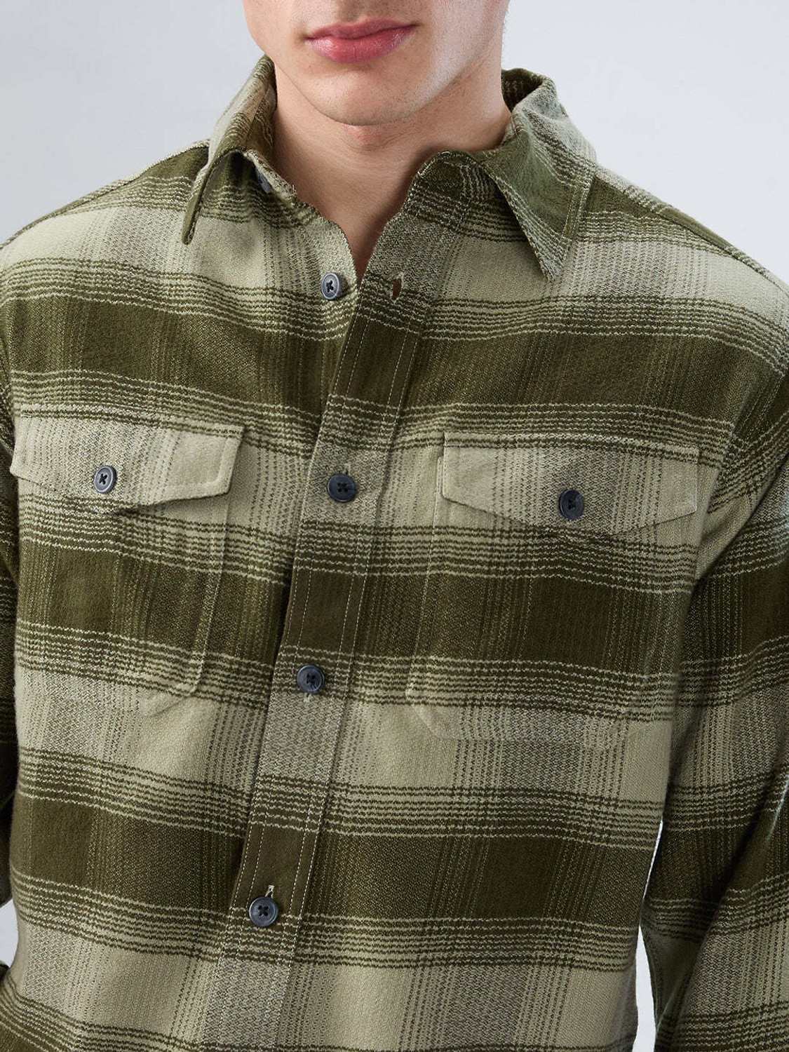 Image of VASTRADO Men Dyed /Ombre Casual Multicolor Shirt