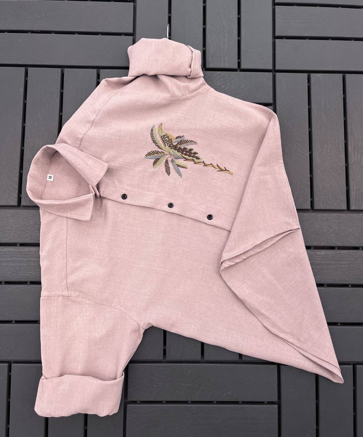 Abizzstore Men Pink Printed Casual Shirt