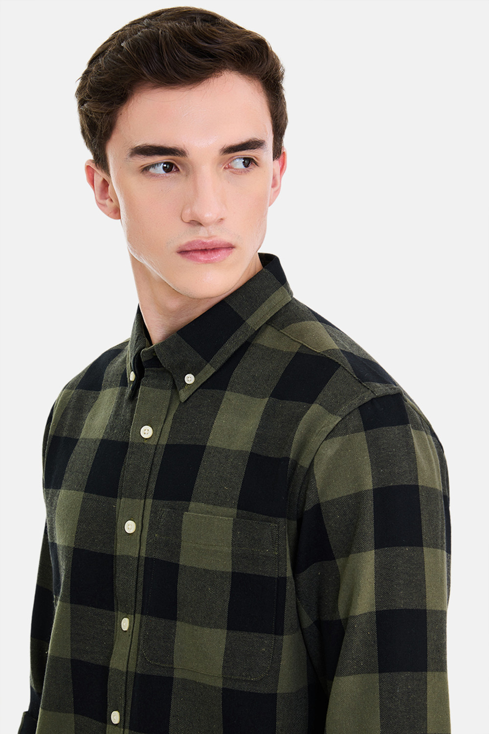 Image of Snitch Men Checkered Casual Multicolor Shirt