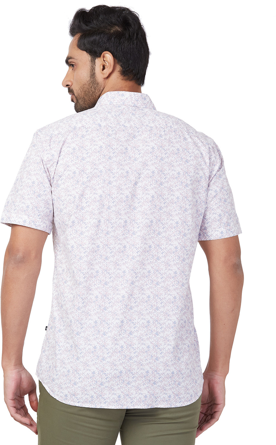 Image of PARX Men Printed Casual Multicolor Shirt