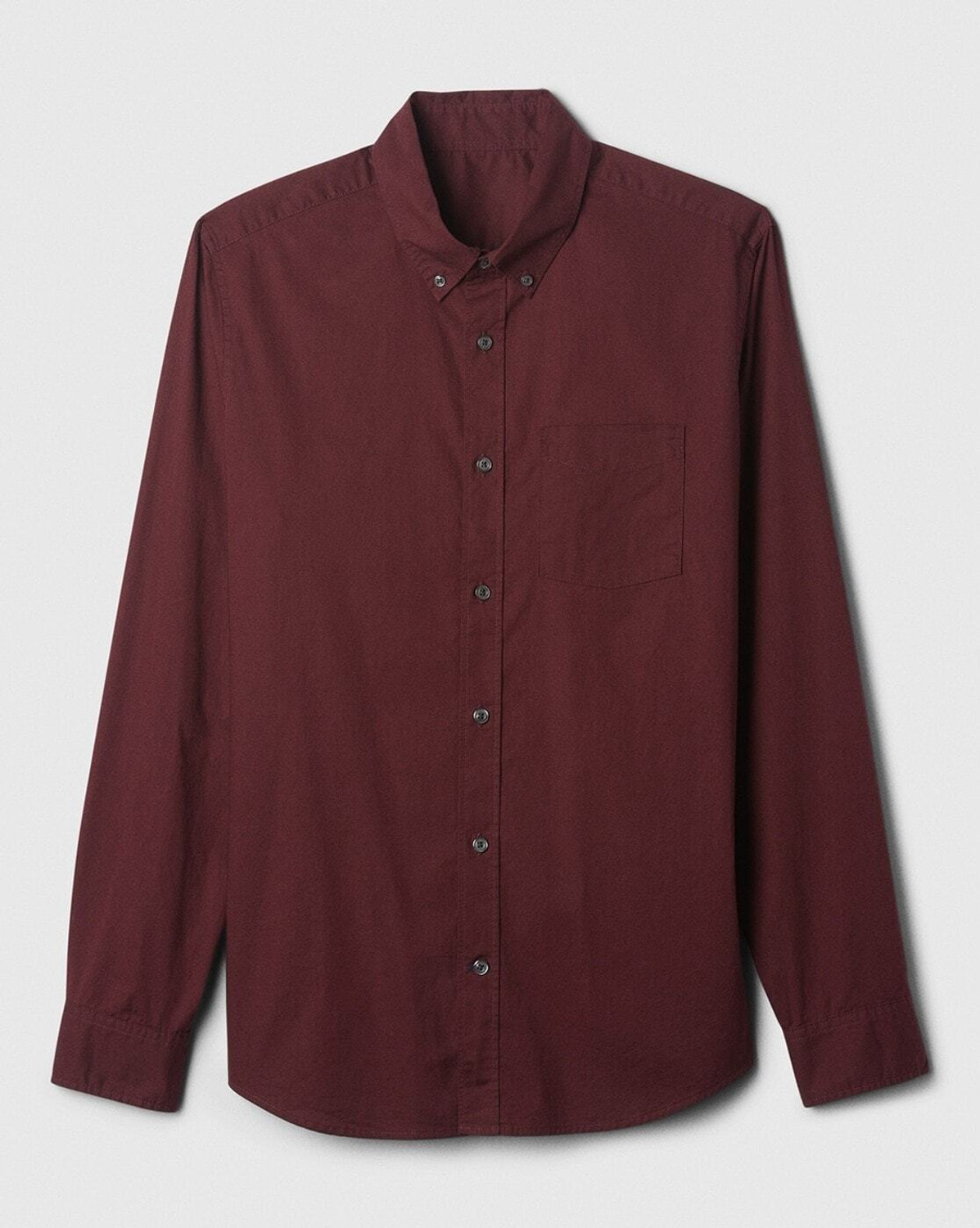 Image of GAP Men Solid Casual Red Shirt