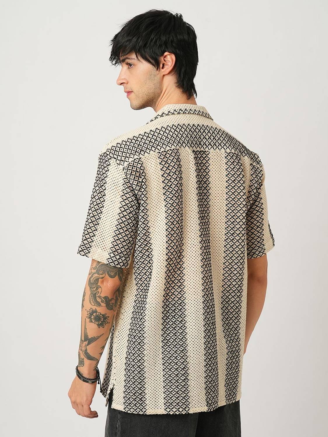 VASTRADO Men Beige Casual Shirt - Image 2