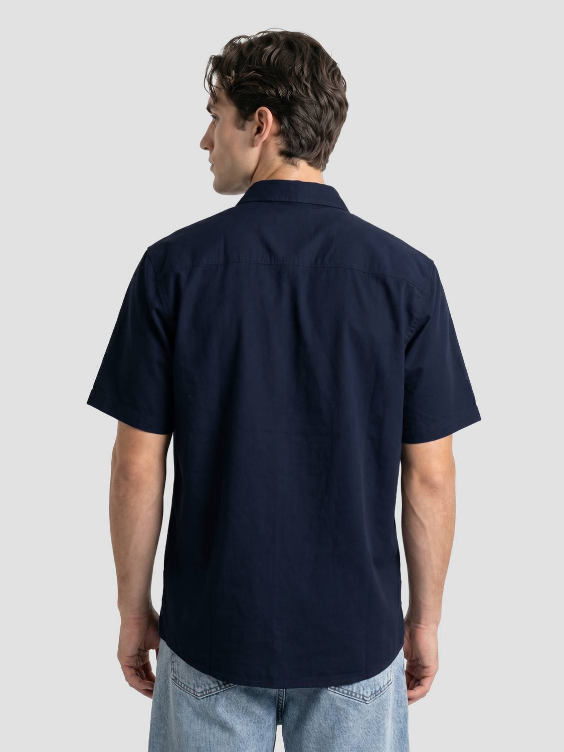 THE BEAR HOUSE Men Dark Blue Shirt - Image 2
