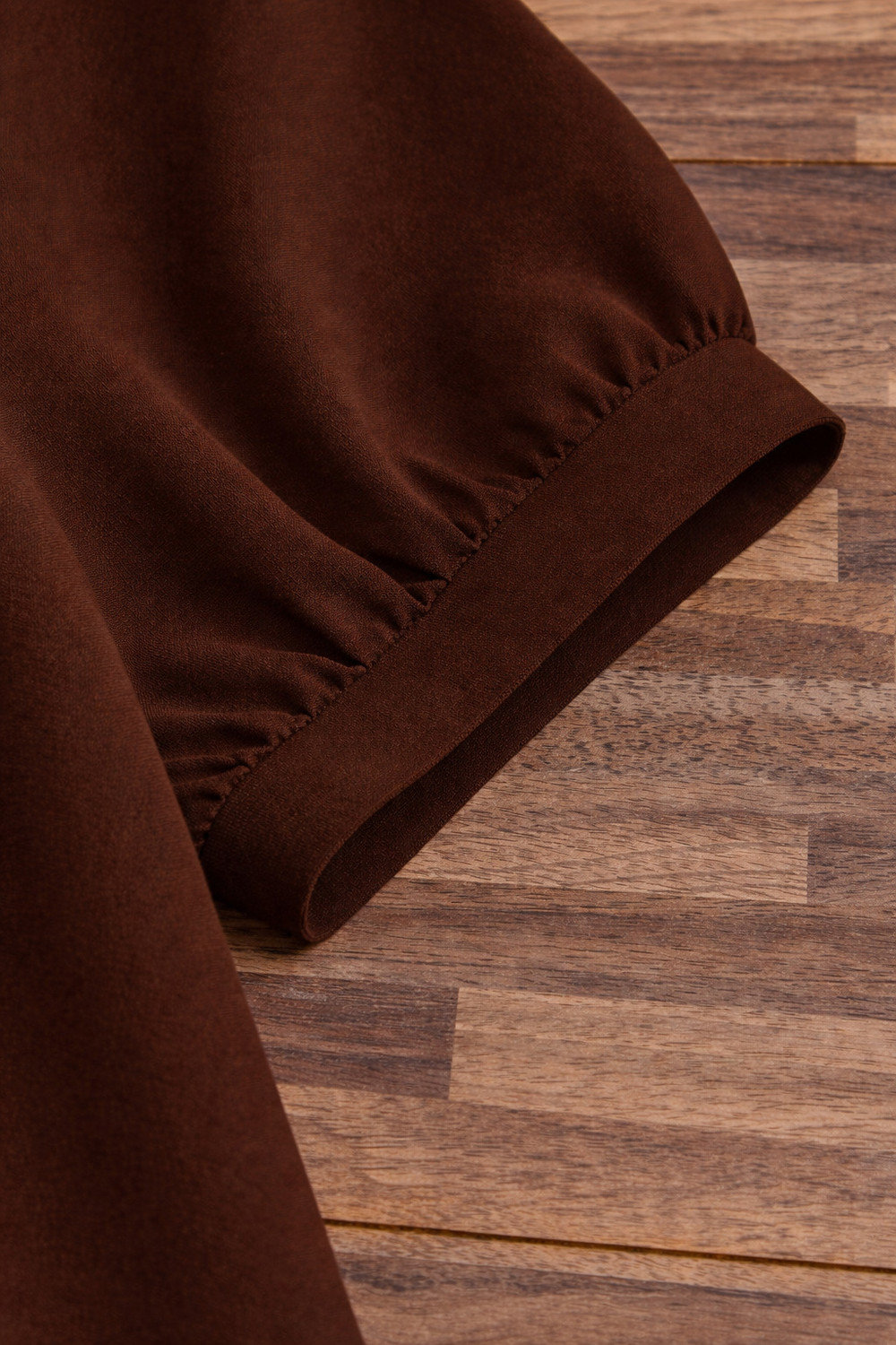 Image of Yanvi Women Embroidered, Solid Casual Brown Shirt