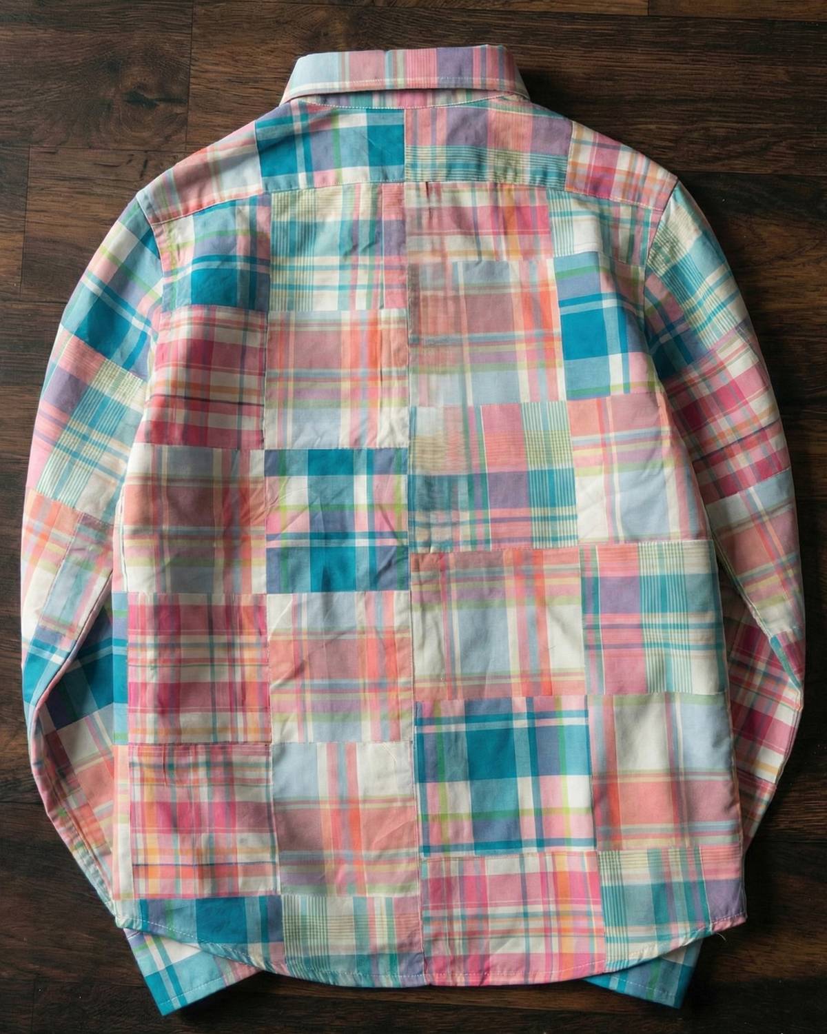 N AND J Men Checkered Multicolor Shirt - Image 2
