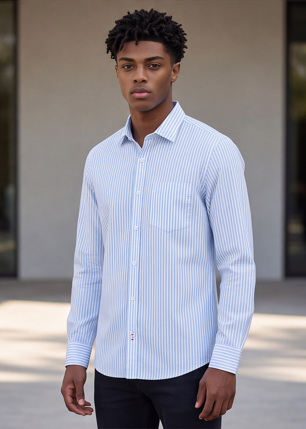Image of KILLER Men Slim Fit Printed Formal Shirt