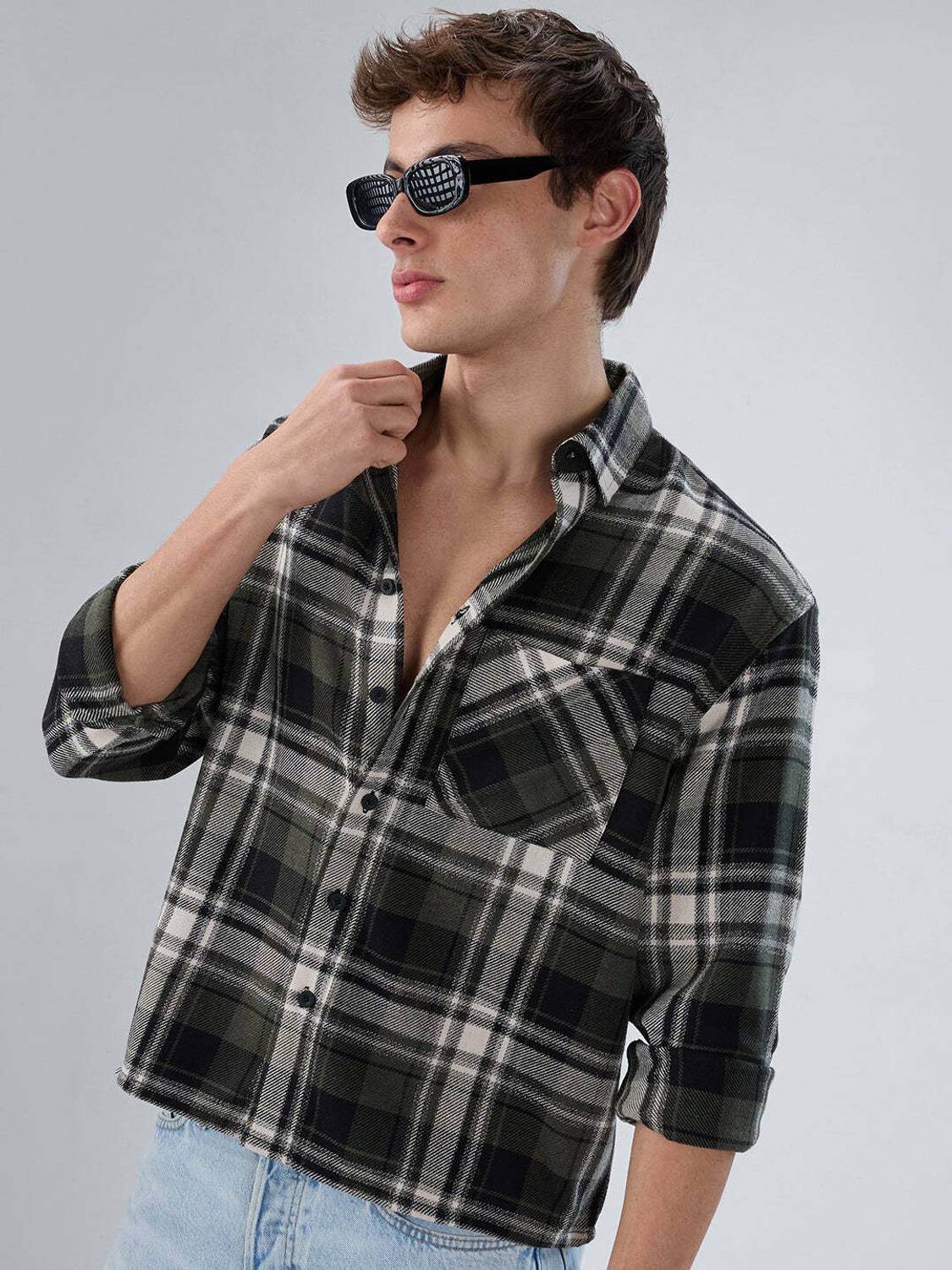 VASTRADO Men Checkered Multicolor Shirt - Image 1