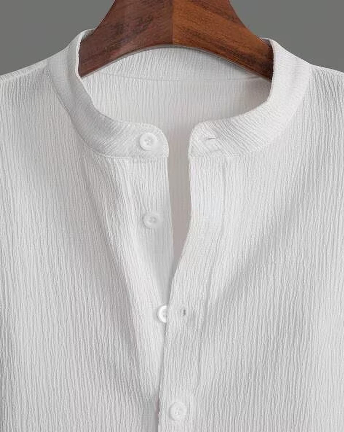 Image of METRONAUT Men Solid Casual Black, White Shirt