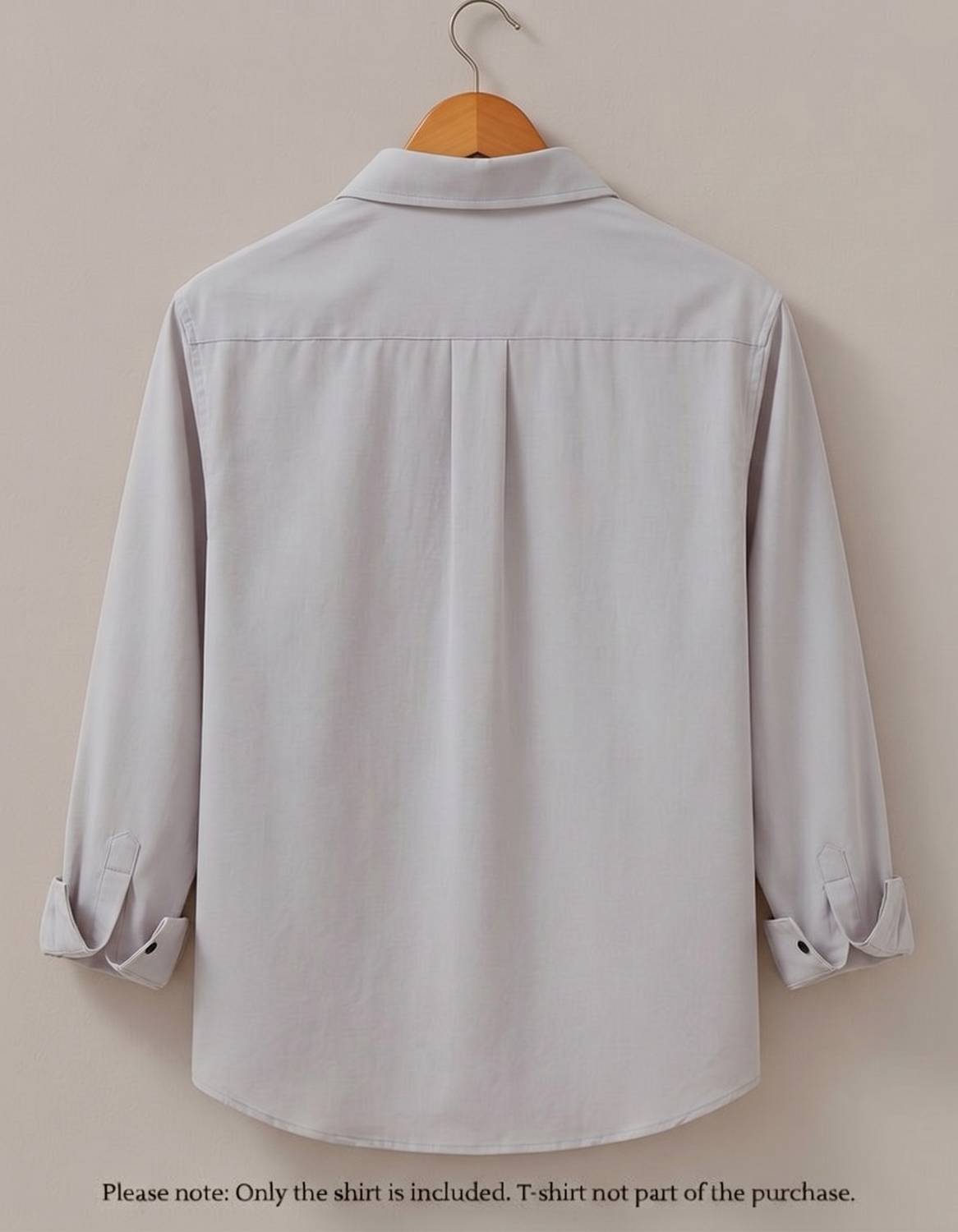 ViRAST FASHION Men Solid Casual Grey Shirt - Image 2