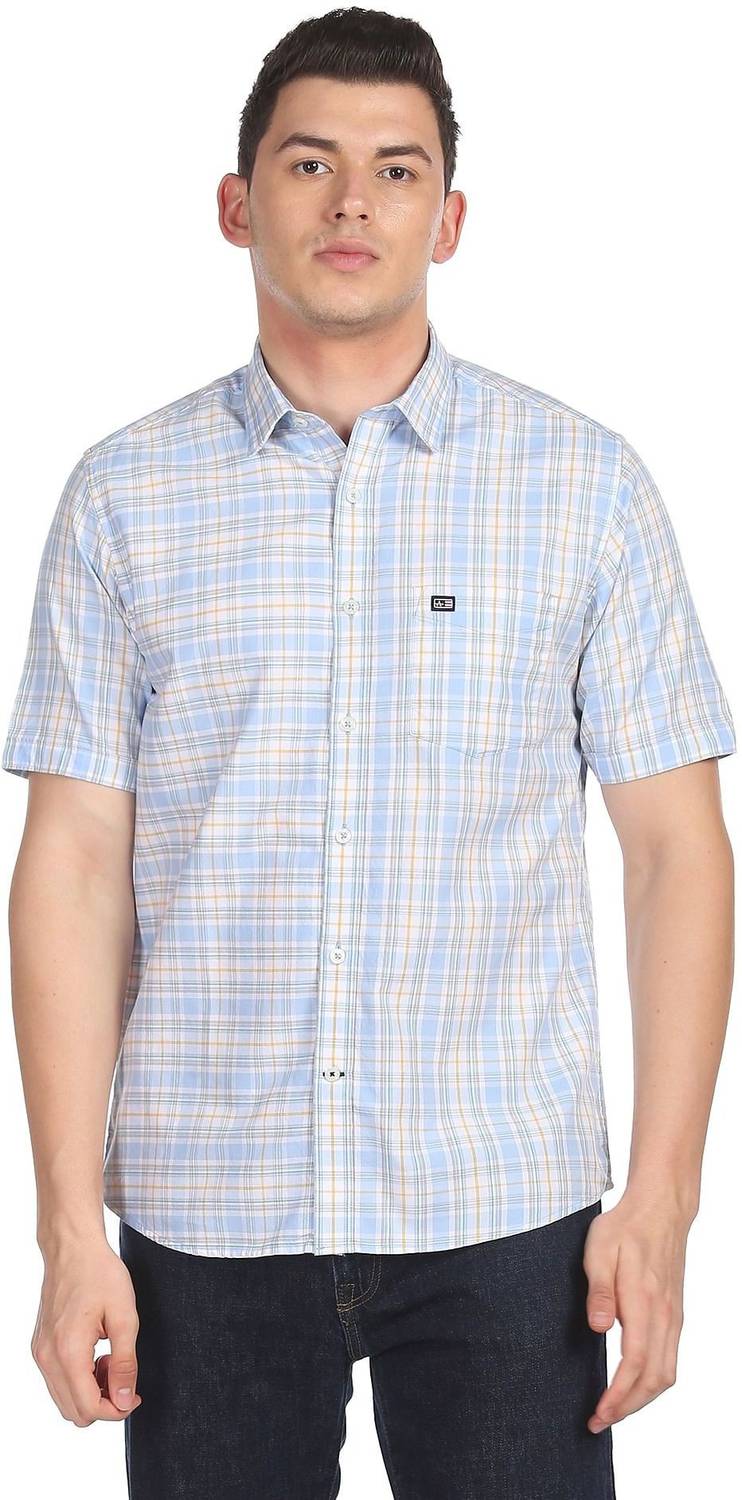 Arrow Sport Men Checkered Formal Multicolor Shirt