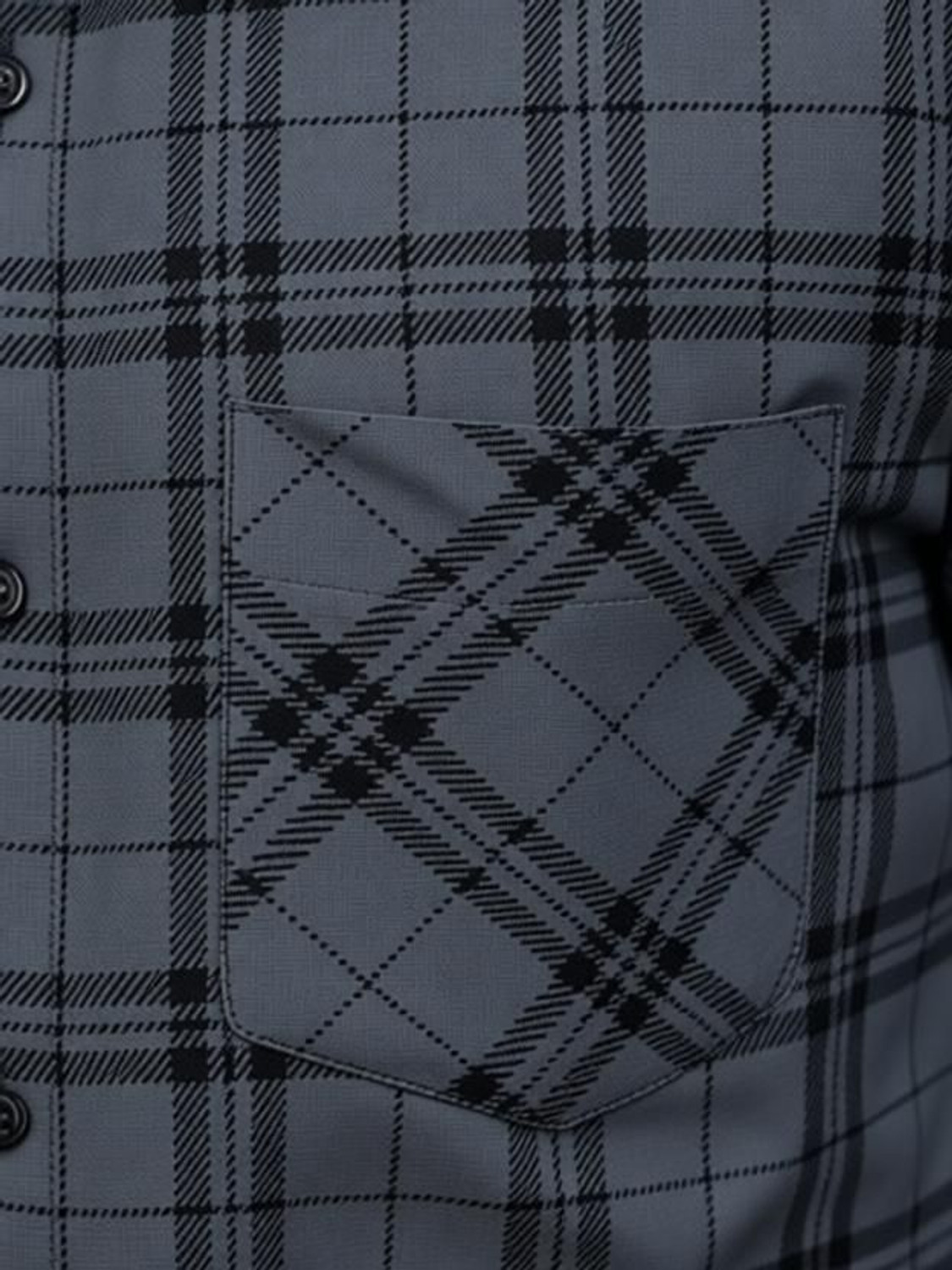 Image of SEEWAYS Men Striped Casual Grey Shirt