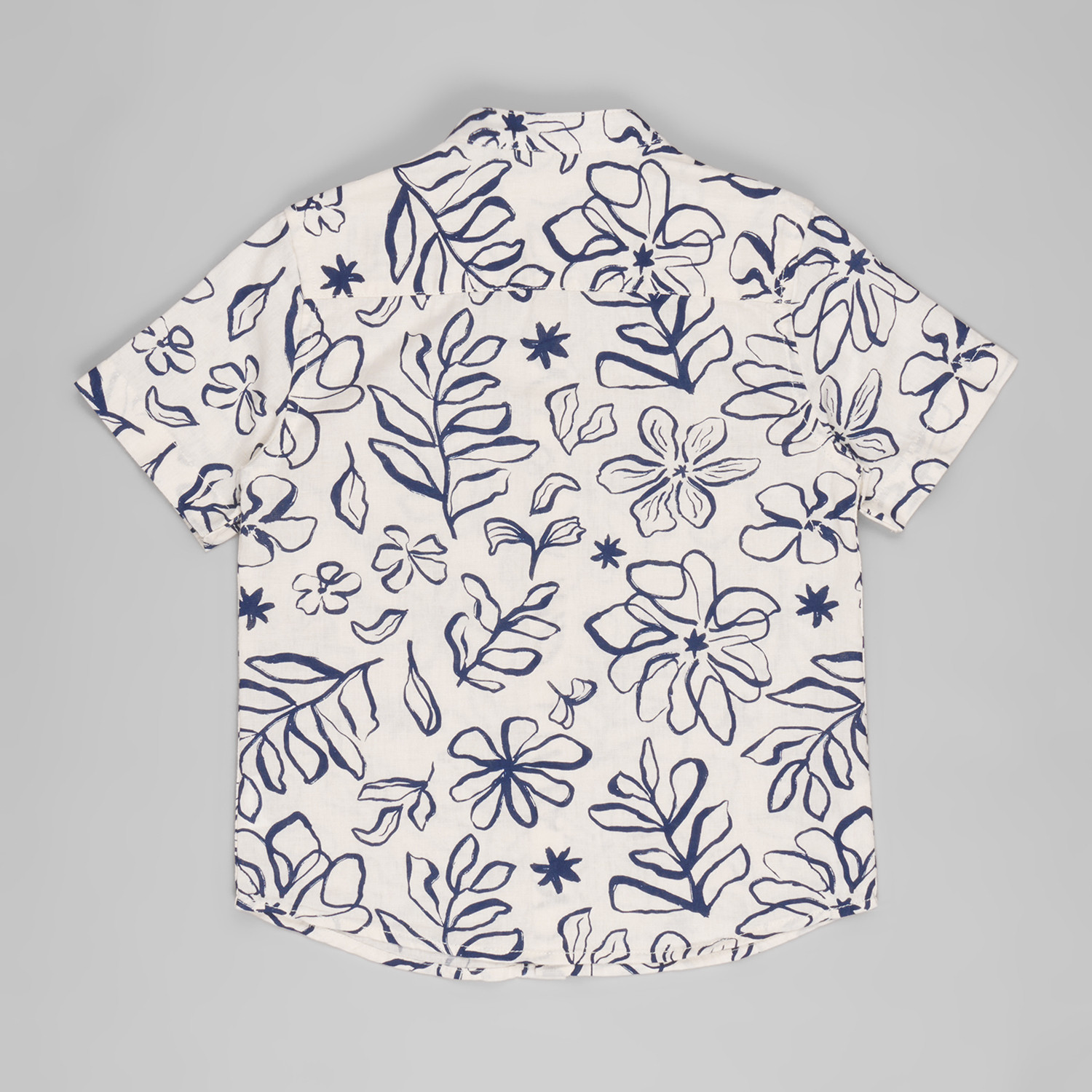 Image of Pantaloons Junior Boys Solid Casual White Shirt