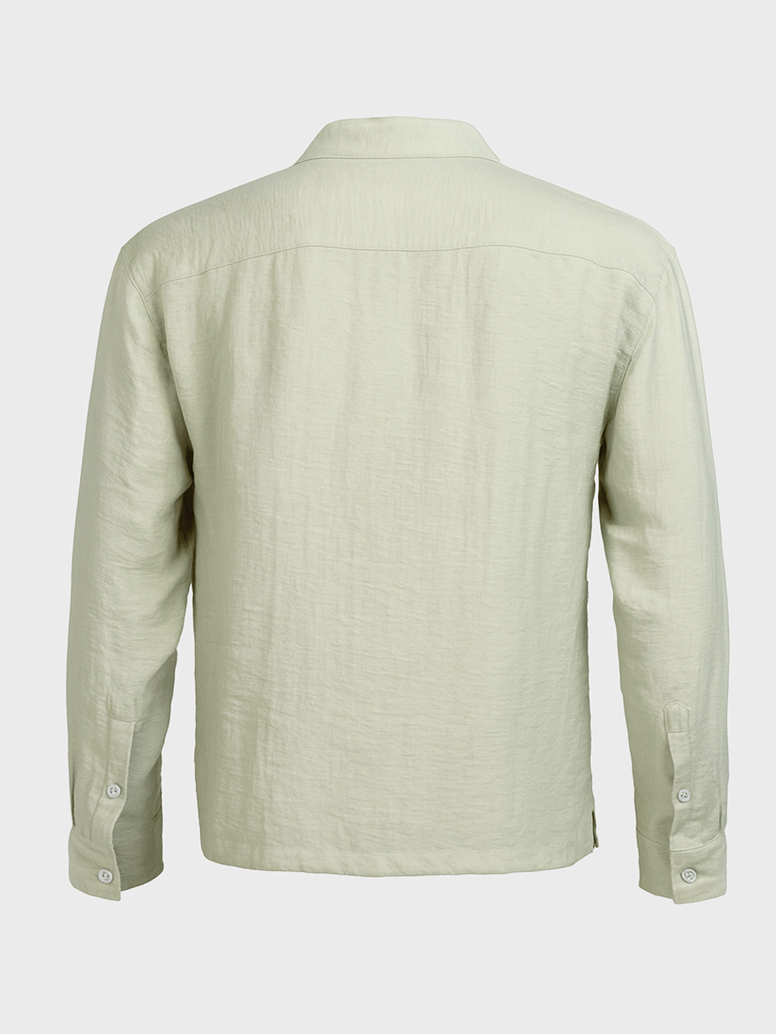 Image of The Indian Garage Co. Men Solid Beach Wear Green Shirt