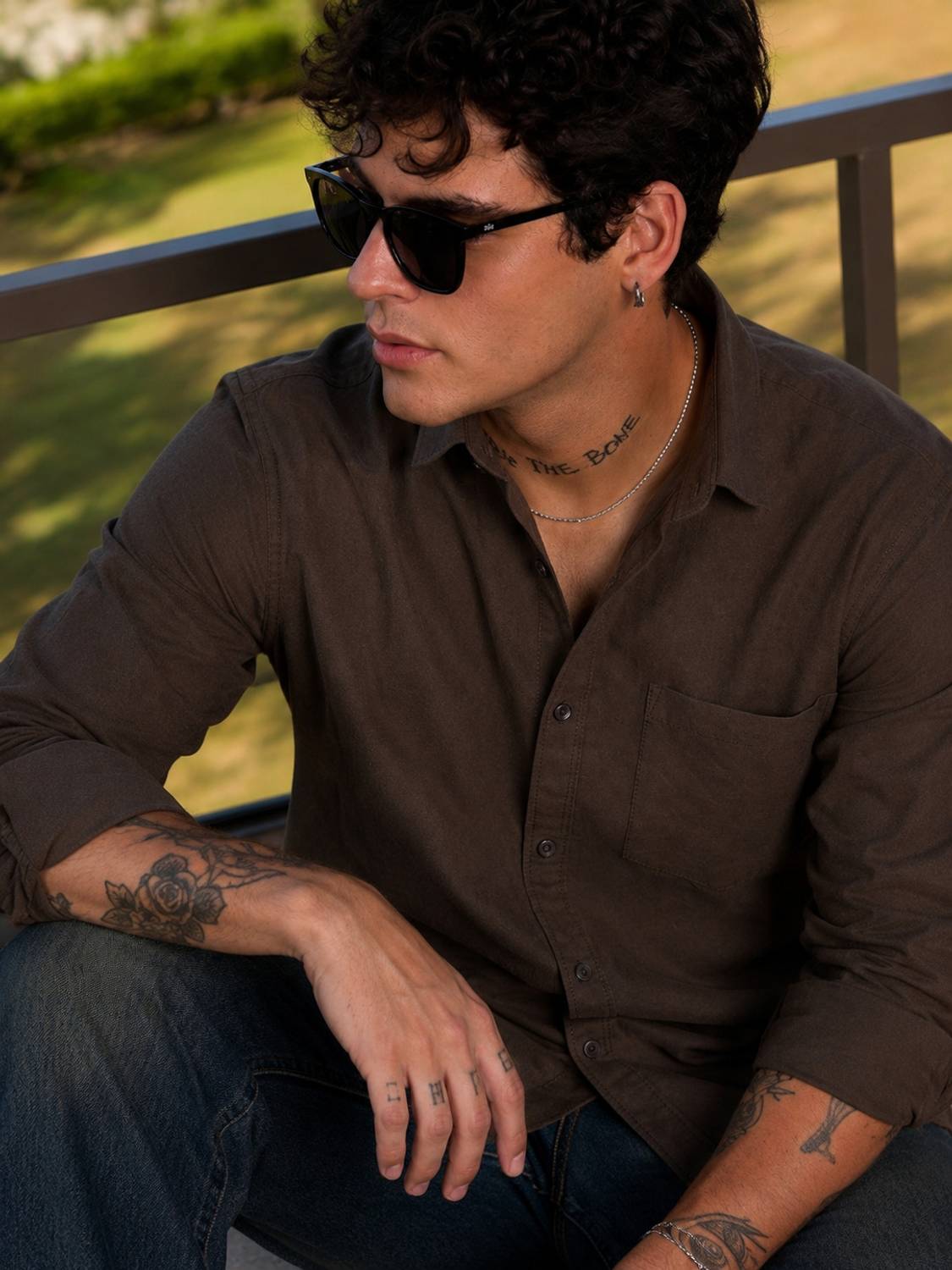 Roadster Men Brown Casual Shirt - Image 4