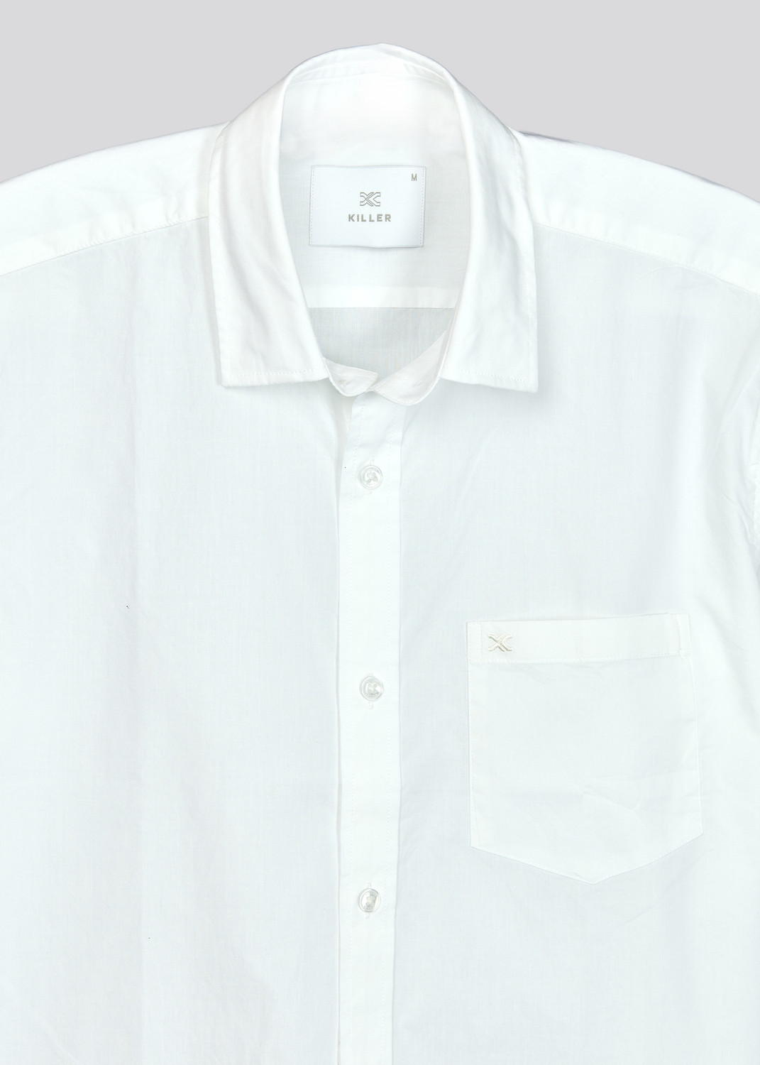 Image of KILLER Men Slim Fit Solid Casual Shirt