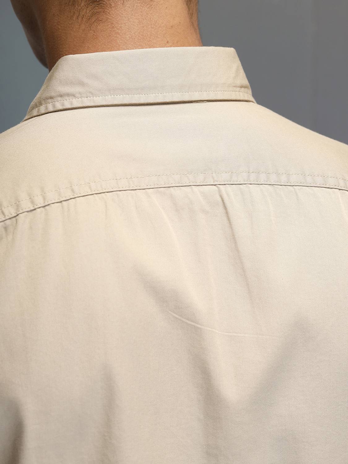 WROGN Men Beige Casual Shirt - Image 5