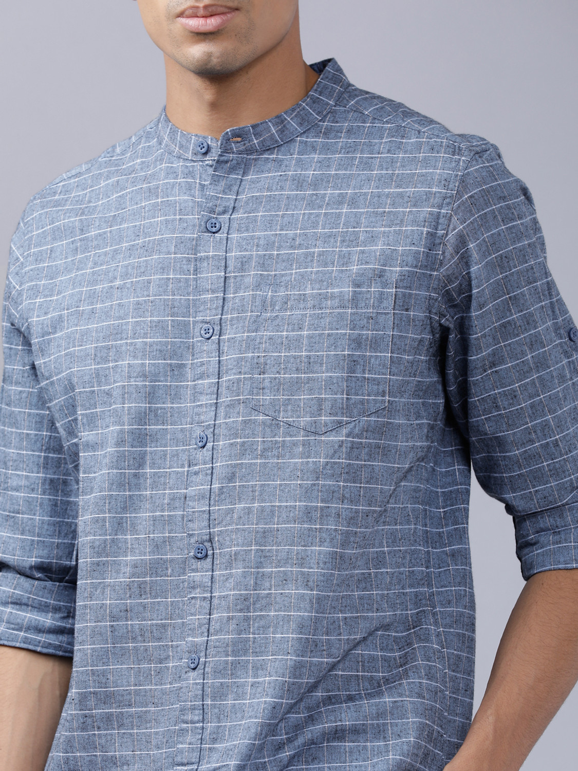 Image of HIGHLANDER Men Checkered Casual Multicolor Shirt