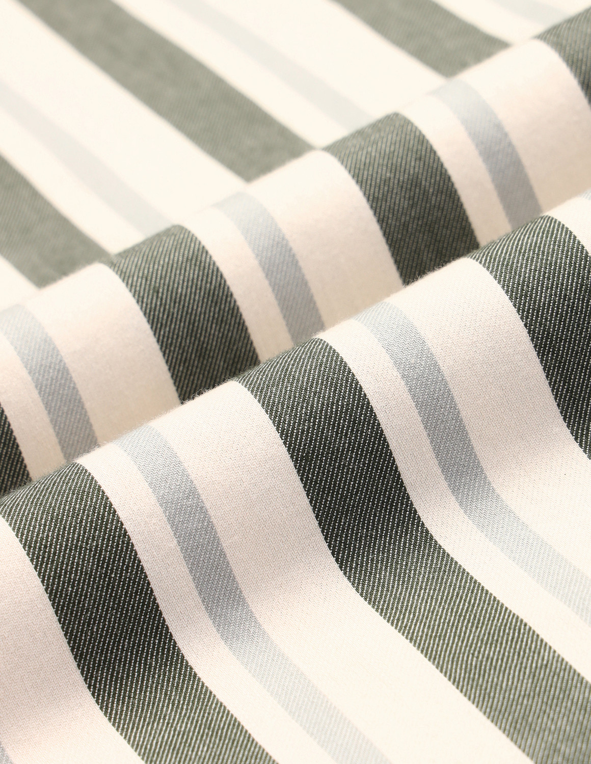 Image of U.S. POLO ASSN. Men Striped Casual Green Shirt