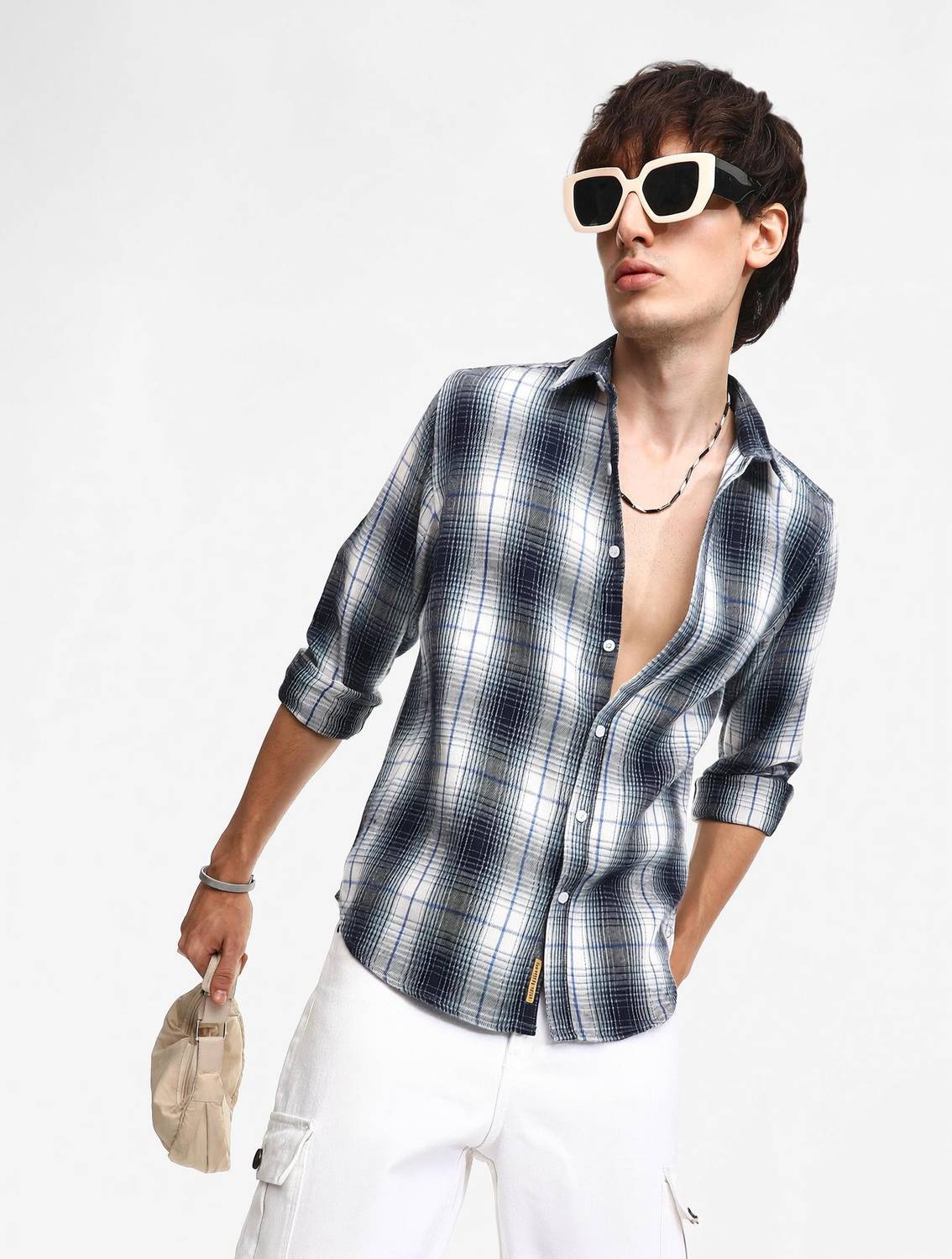 CAHOOT Men Solid Casual Multicolor Shirt