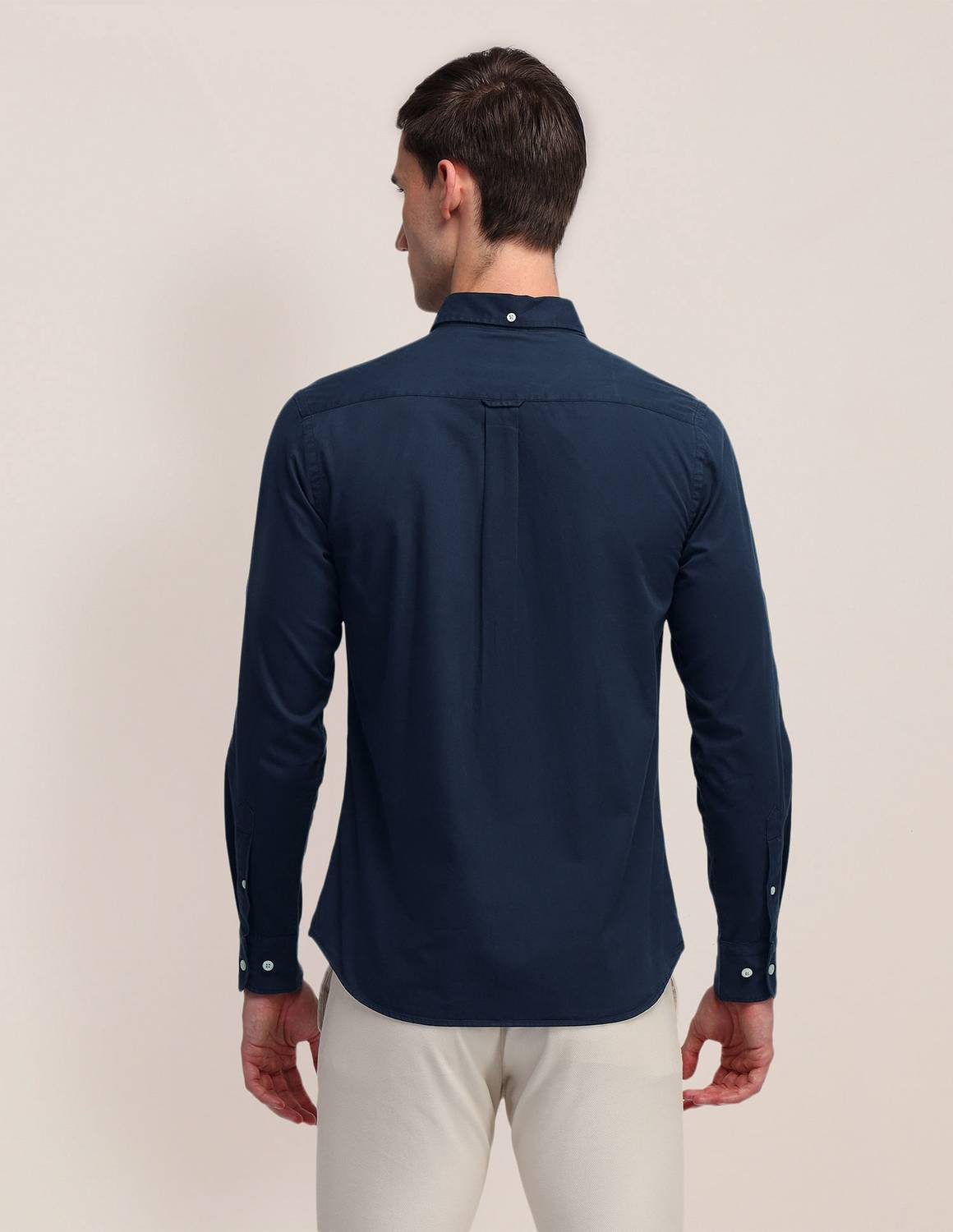U.S. POLO ASSN. Men Blue Casual Shirt - Image 5