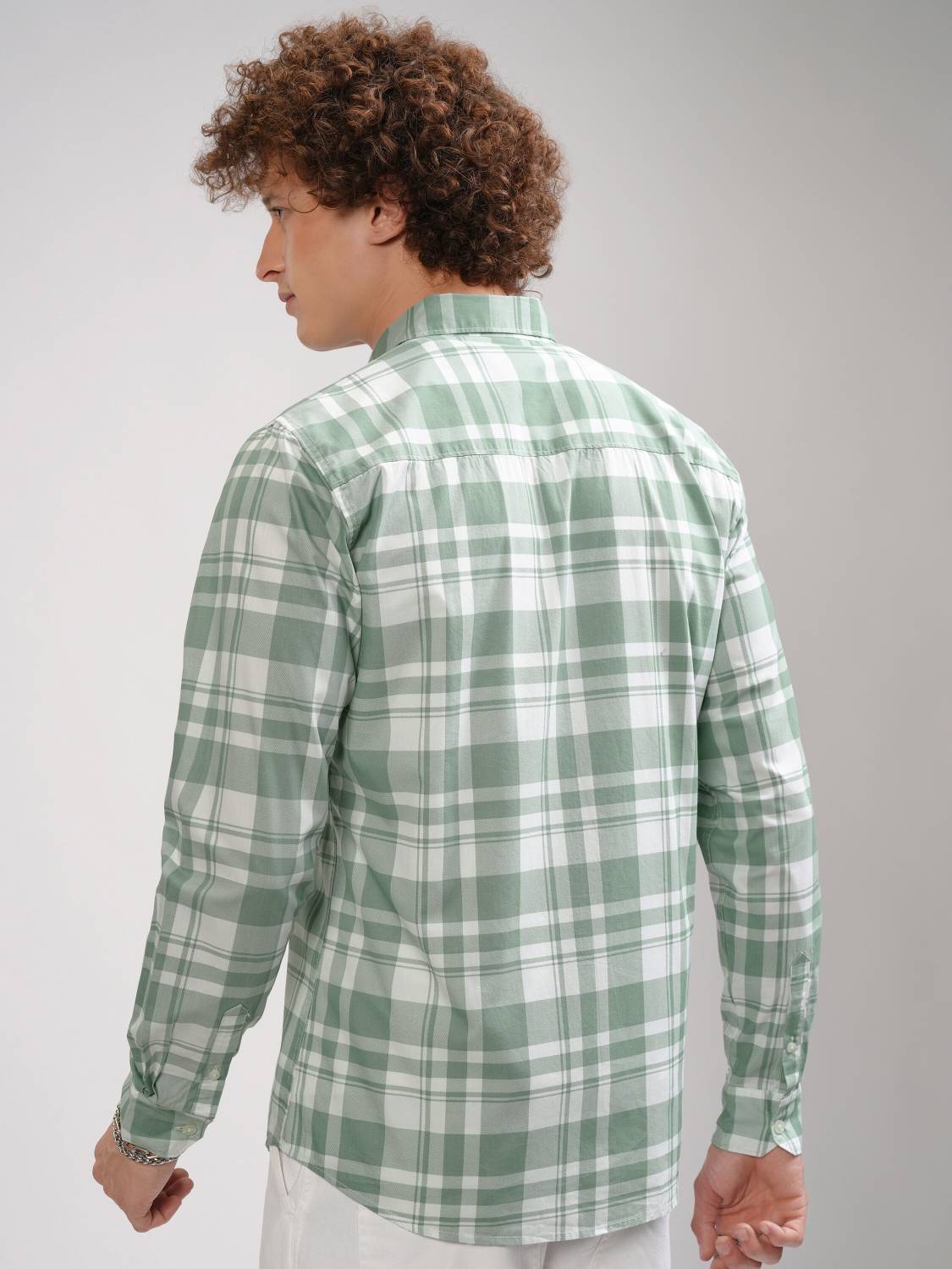 HIGHLANDER Men Checkered Multicolor Shirt - Image 2